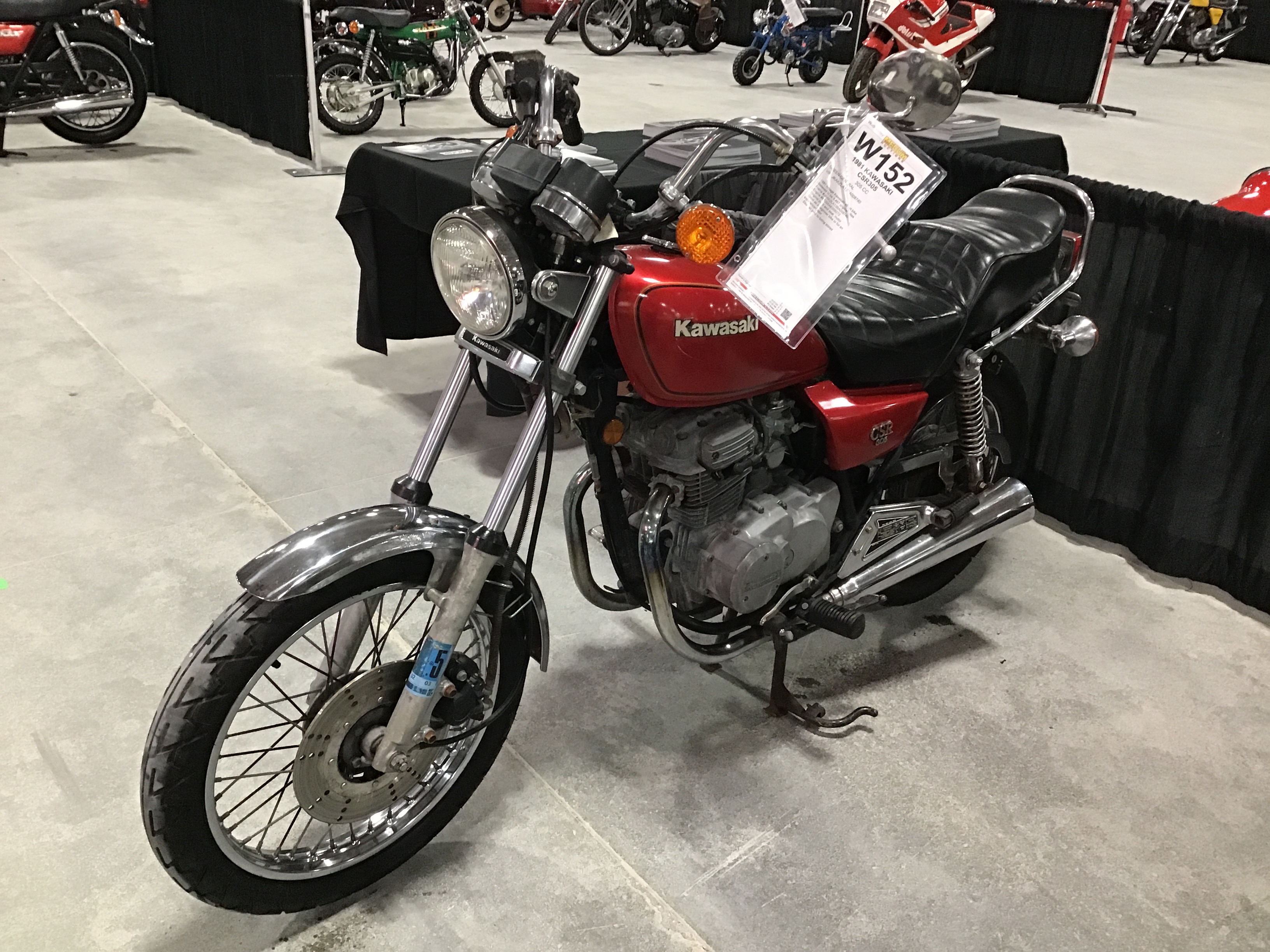 1981 Kawasaki KZ305 A1 CSR VIN JKAKZLA13BA008740 | Hagerty